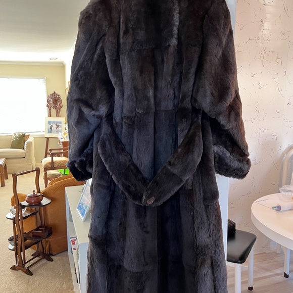 Long Rabbit coat - Picture 6 of 12